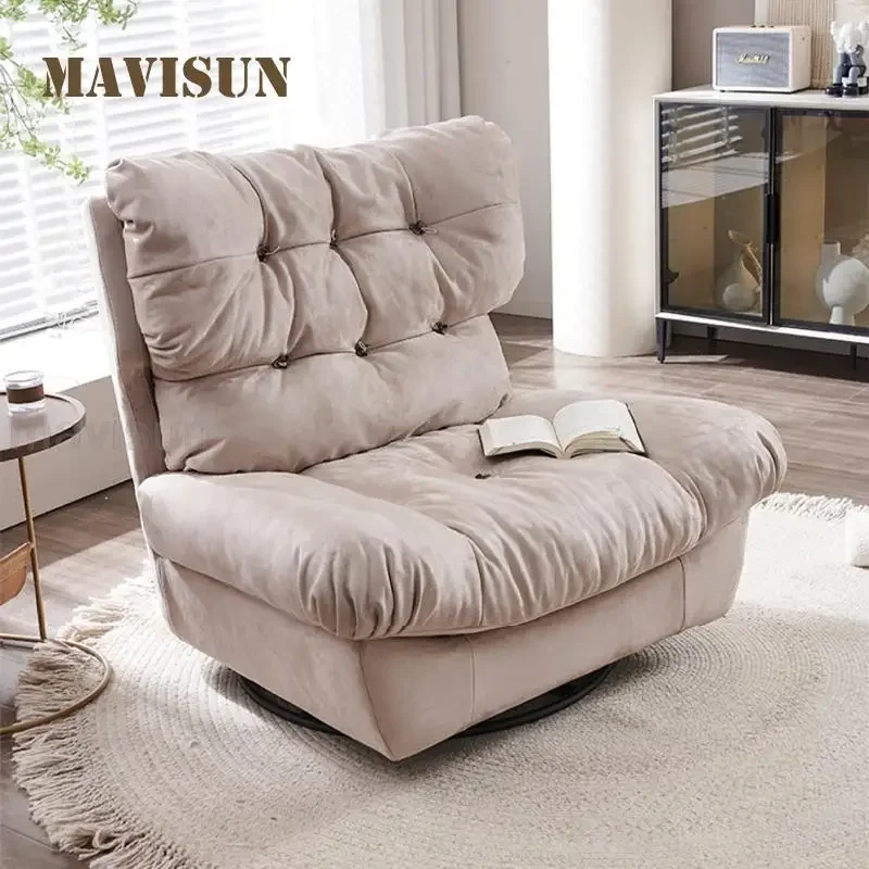 

Soft Rotating Relaxing Chair Living Room Smart Single Sofa Filled With Feather And Sponge Cushion Electric Multifunctional Chair