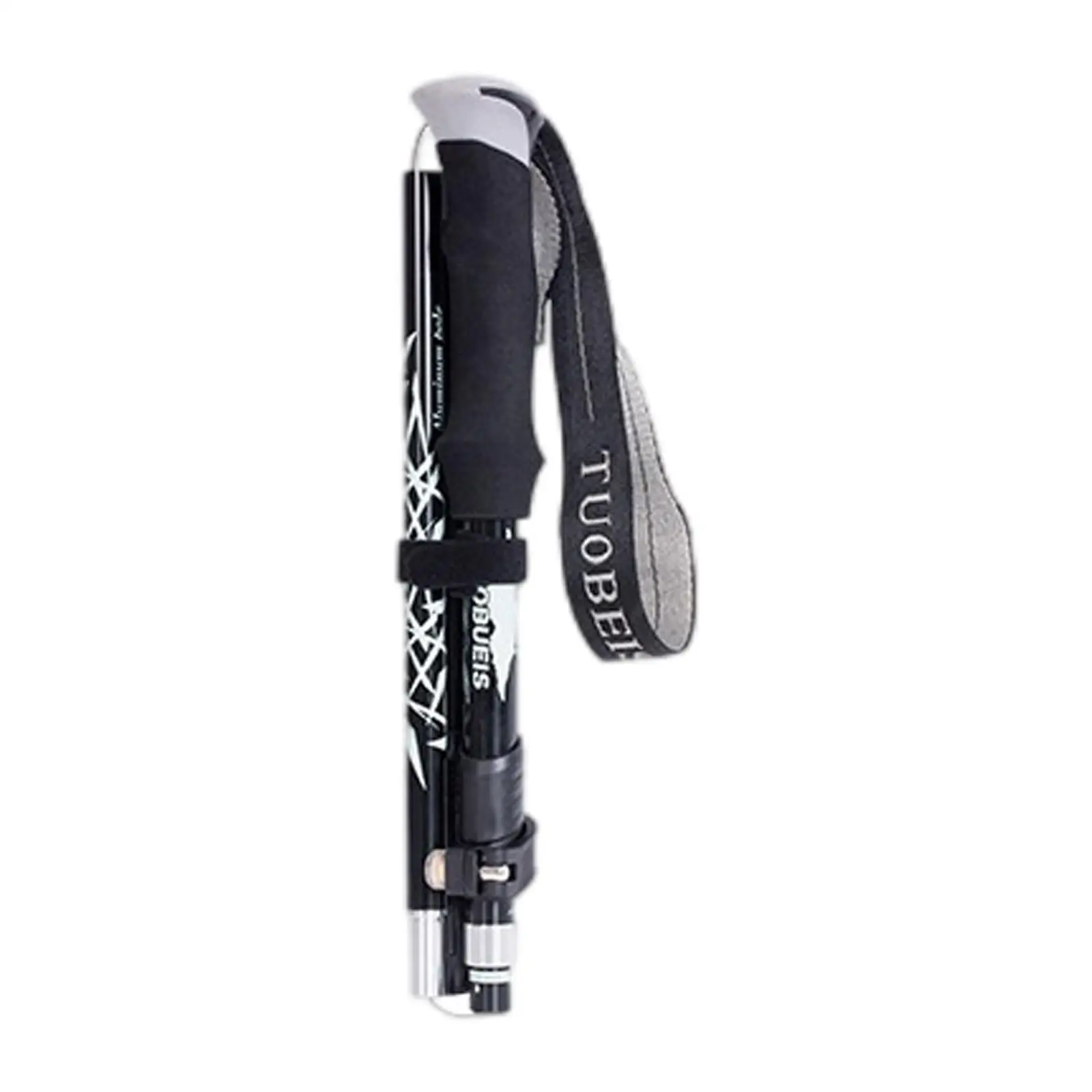 Trekking Poles Hiking Sticks Folding Foldable Wear-resistant Aircraft Aluminum Strong Hiking Poles for Hiking Backpacking