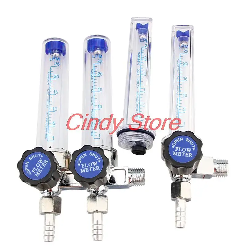 1PC Ar Tube Dual-tube Flowmeter AR Double Tube Argon Pressure Reducer Switch