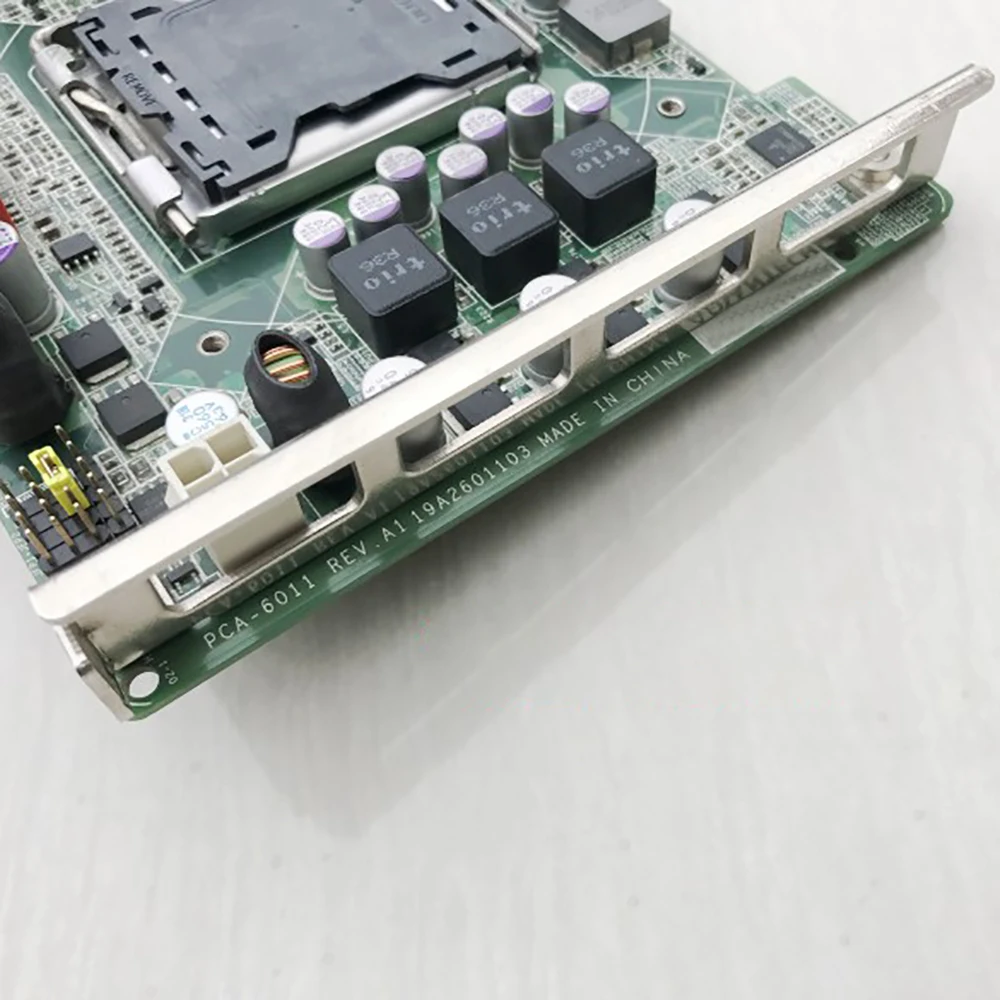 Dispositivo Motherboard com CPU Controle Industrial, PCA-6011G2, PCA-6011 Rev.A1