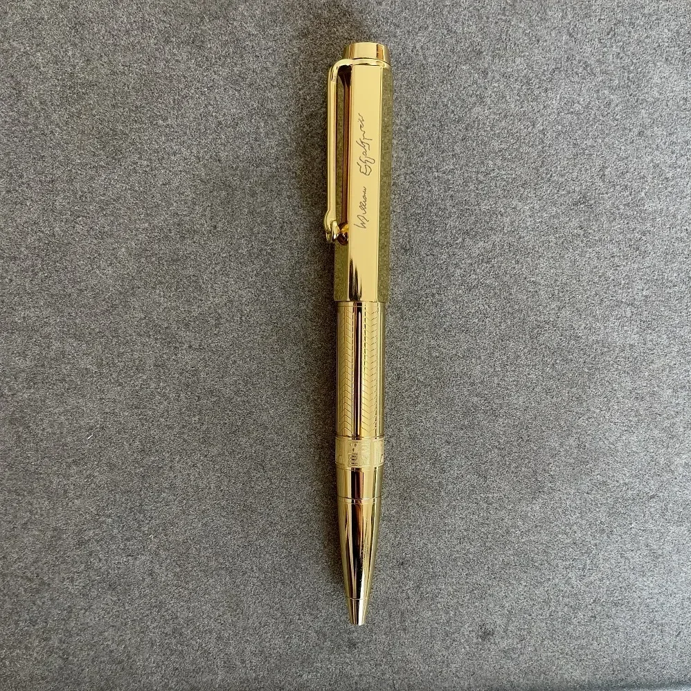 2025 سلسلة الكاتب العظيمة الفاخرة Mb William Shakespeare قلم حبر جاف كوري مع الرقم التسلسلي #6