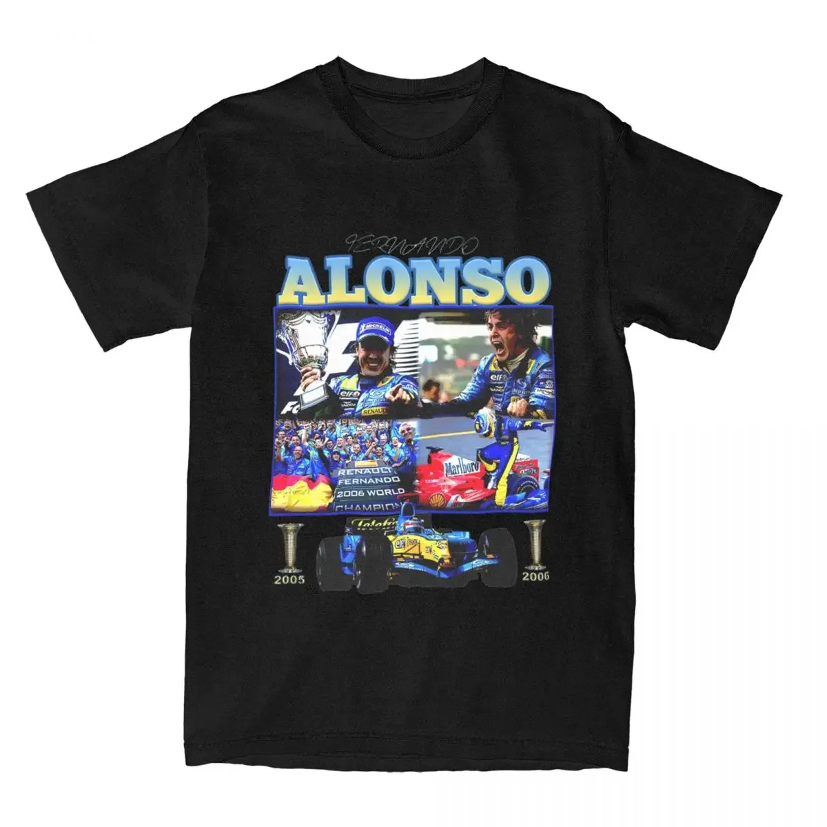 Awesome Player Fernando Alonso Racing T-Shirts for Men Women 100% Cotton Tee Shirt Gift Idea Clothing