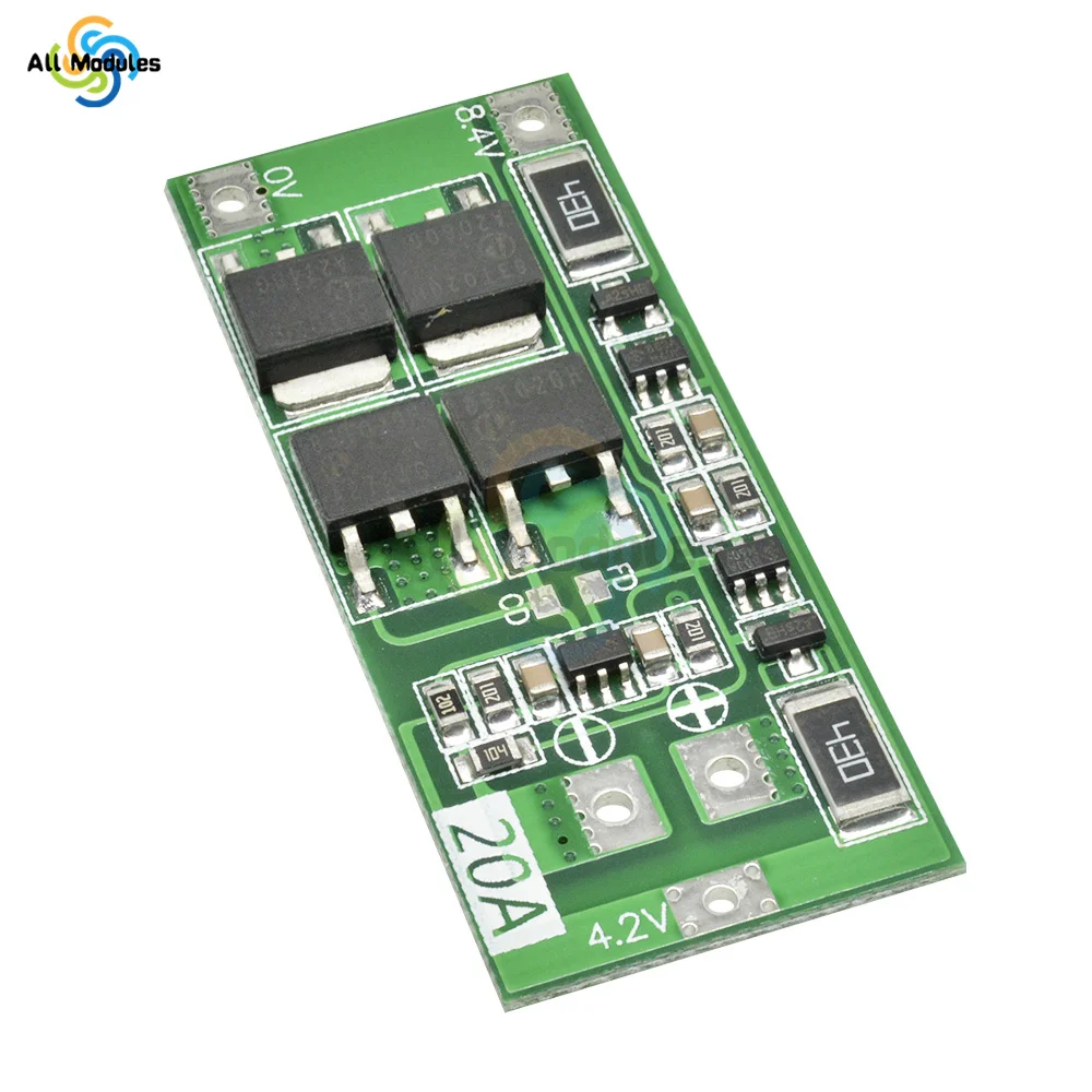 1S/2S/3S Li-ion 18650 Lithium battery protection board / BMS board Standard / Balance 2.5A 3A 4A 5A 8A 10A 12A 20A 25A