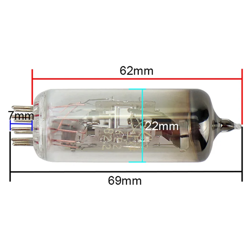 FULL-6E2 Amplifier Valve Electronic Indicator Tube Replace EM84 For Enhance Amplified Speaker Tone Quality Vacuum Tube 10Pcs