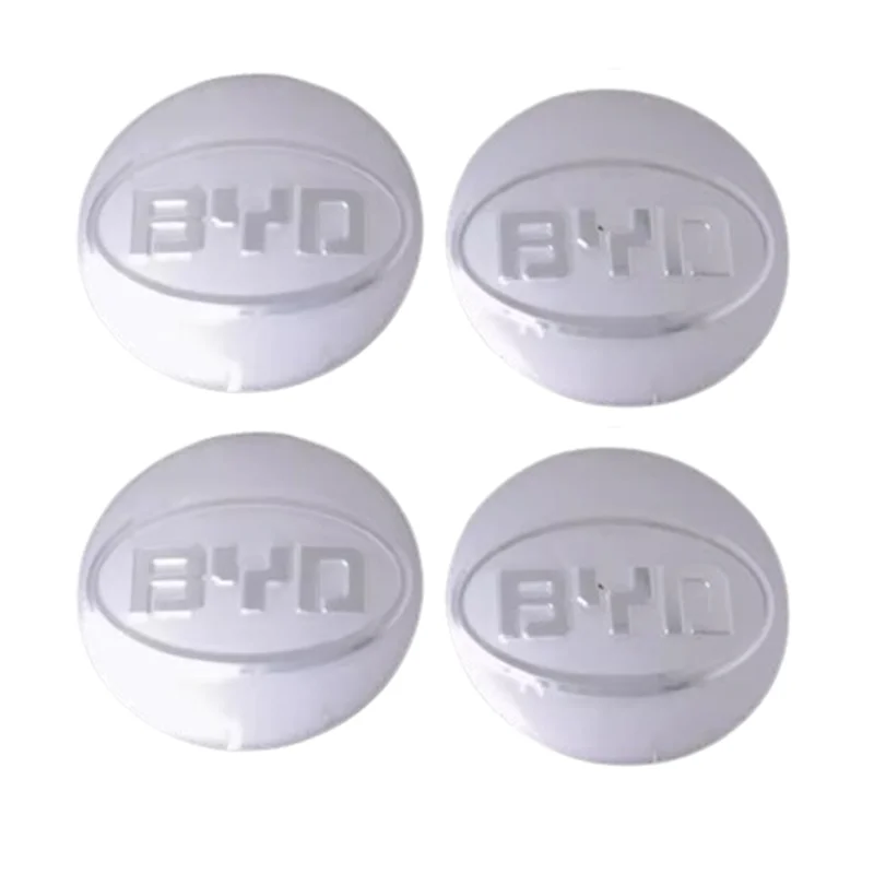 4PCS 56mm Universal Car Wheel Center Emblem Hub Sticker for BYD Haval Great Wall Zhonghua Geely Accessories