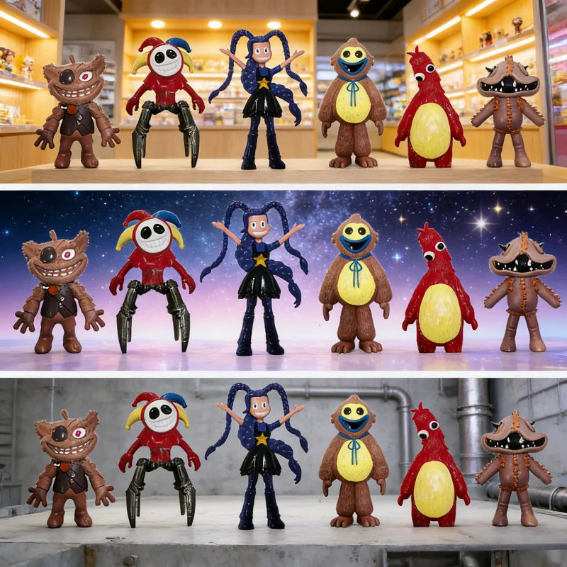 

Новинка 2026: Прототип игры в жанре хоррор «Giblet Chum Chompkins 5» — 5 фигурок, игровой набор «Игровое время», Глава 5, аниме-мерч, игрушка, подарок на день рождения/Рождество