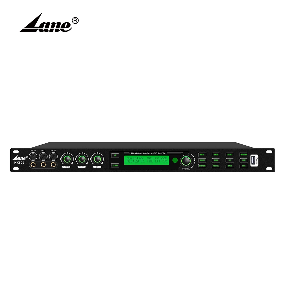 

KX600 Trending Products 2023 New Arrivals Professional High End Dsp Karaoke Audio Processor