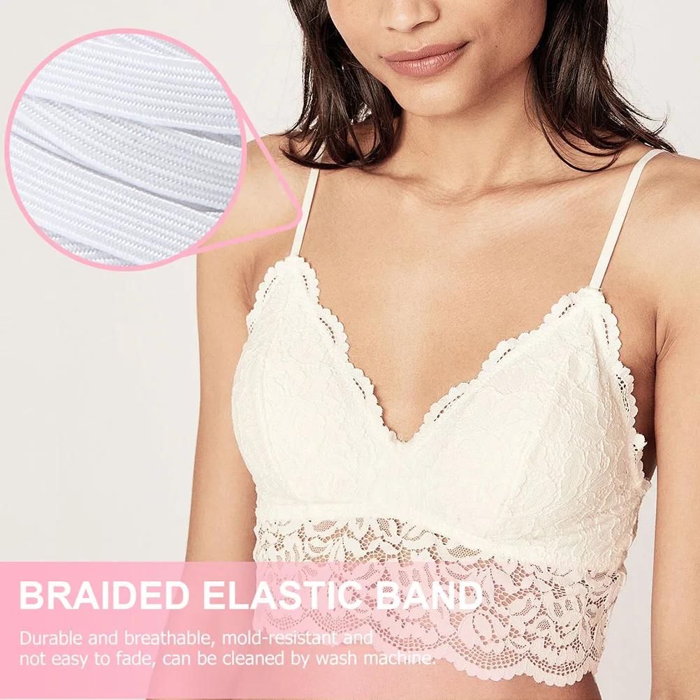 

Elastic Elasticity Ribbon DIY Sewing Cord Underwear Crafts Garment Accessory Durable Reusable