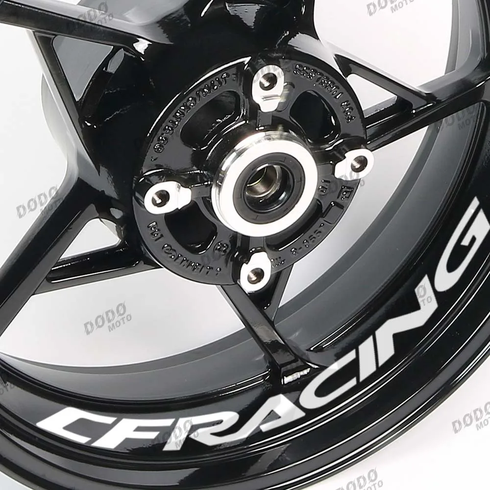 Reflective Wheel Stickers Refit Racing Motorcycle Inside of Hub Decal Waterproof For 250 450 675 750 800 NK SR SS 700 CL-X Sport