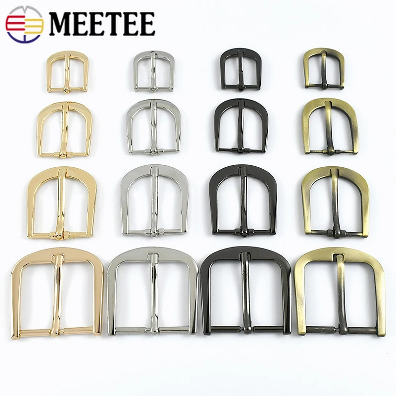 

5/10Pcs Metal Pin Buckles Bag Strap Belt Buckle Webbing Dog Collar Hooks Clothes Adjust Clasp DIY Garment Hardware Accessories