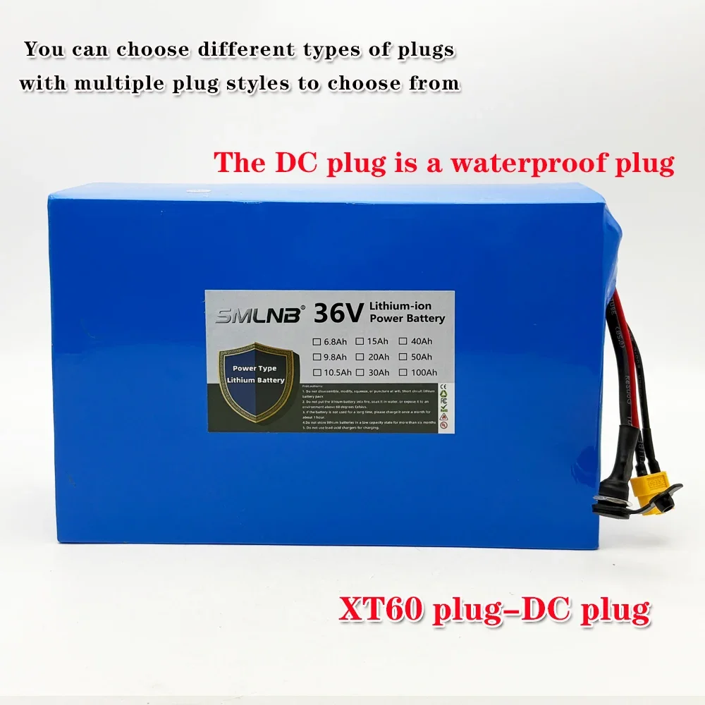10S6P 36 فولت 30000 مللي أمبير قدرة عالية قابلة للشحن 21700 بطارية ليثيوم أيون مدمجة في BMS مناسبة لبطارية سكوتر كهربائي #4