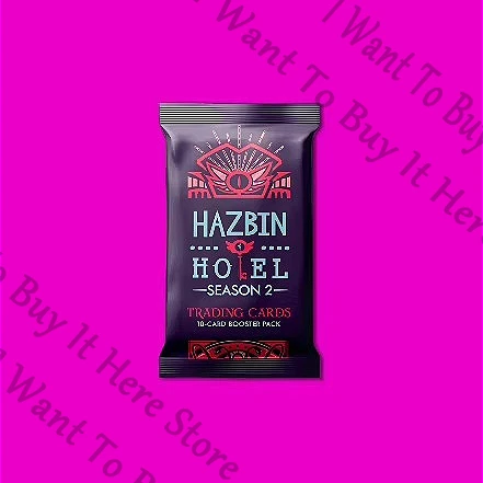 

Genuine Anime Hazbin Hotel Alastor Vox Lucifer Morningstar Angel Dust Husk Cosplay Cartoon Lesser Calorie Collection Card Gift