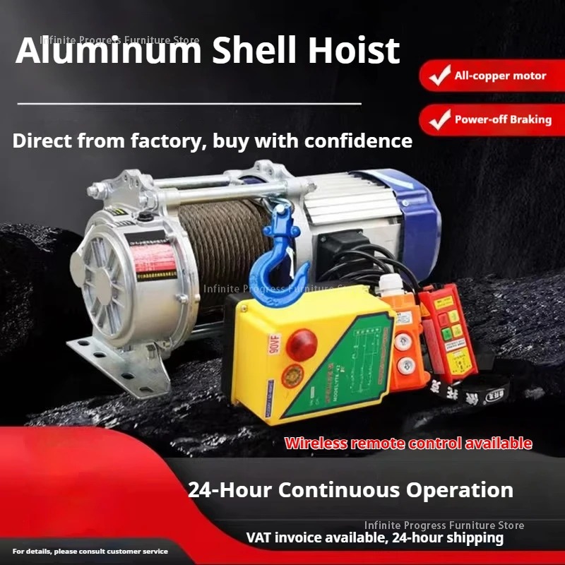 

Low-noise Wireless Winch Remote-controlled Engineering Winch Construction Purposes Commercial Machinery Wciągarka ZY60JYJ