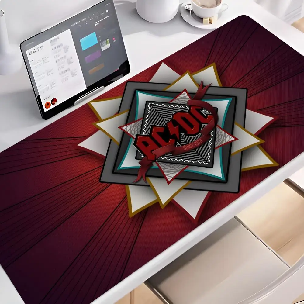 

Rock Band A-ACDC Mouse Pad Rubber Mat Laptop Xxl Mousepad Notebook Gamer Computer Table Gaming Accessories