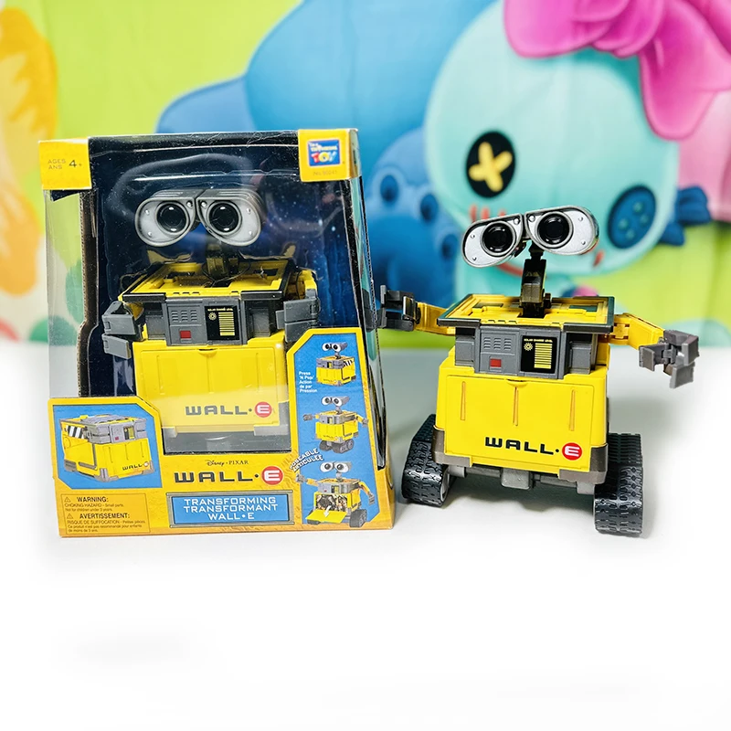 

WALL-E Box Transforming Robot Disney Toy Transforms Into Box Transforming Eva Action Figures Adult Toy Birthday Gift