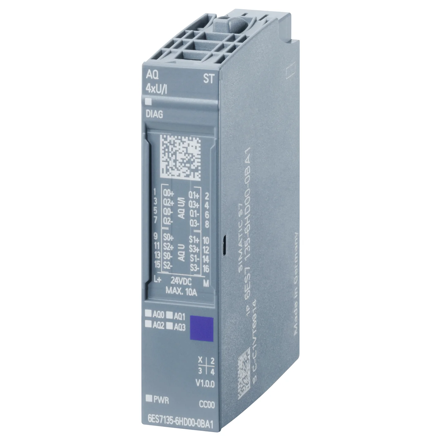 

6ES7135-6HD00-0BA1 Analog Output Module 6ES7 135-6HD00-0BA1