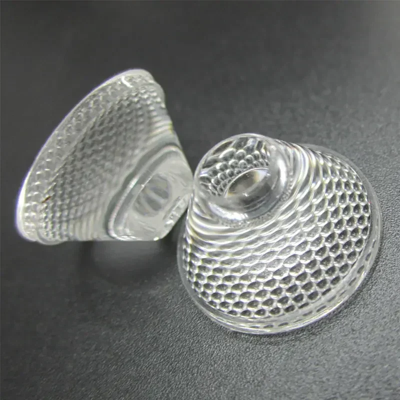 20mm 5/8/10/15/30/45/60 Degree Optical PMMA LED Lens Reflector Collimator For 1W 3W 5W LED Light Lamp Bulb E27 MR16 GU10