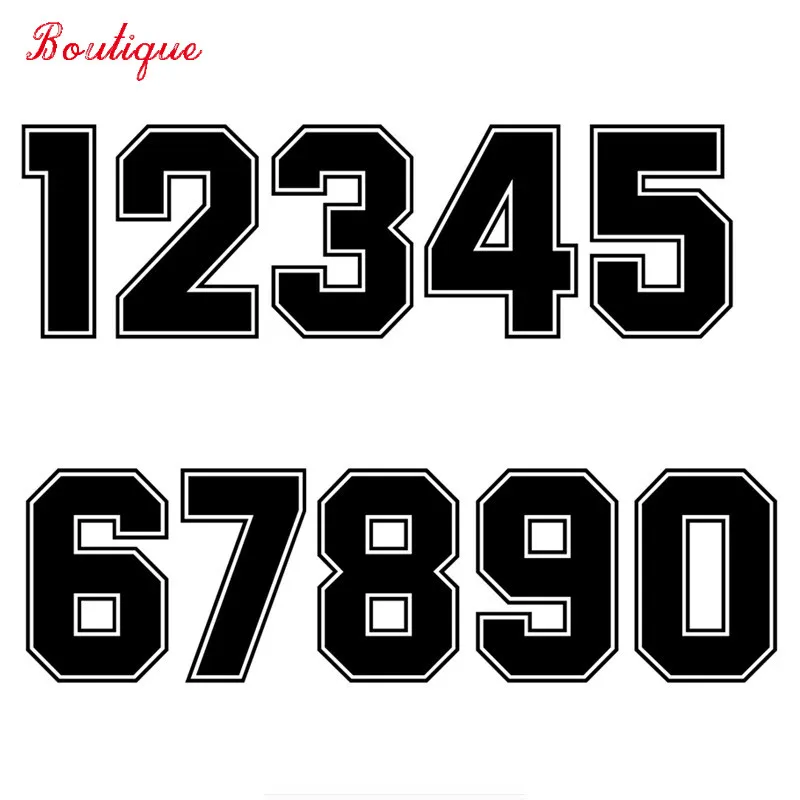 A1111 # № 0123456789 гоночный шлем водонепроницаемый чехол царапины виниловая наклейка Аксессуары для мотоцикла Наклейка ПВХ