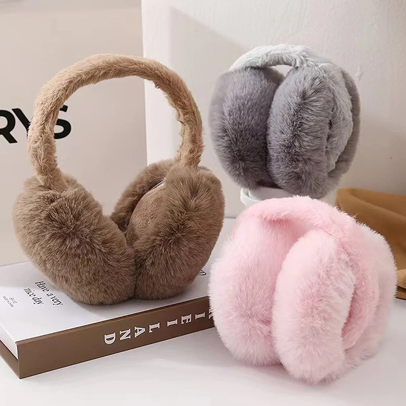 ที่ปิดหูแบบนุ่มสบาย ให้ความอบอุ่นในฤดูหนาว สำหรับผู้หญิงและผู้ชาย แฟชั่นสำหรับกิจกรรมกลางแจ้ง ป้องกันหูจากความหนาว