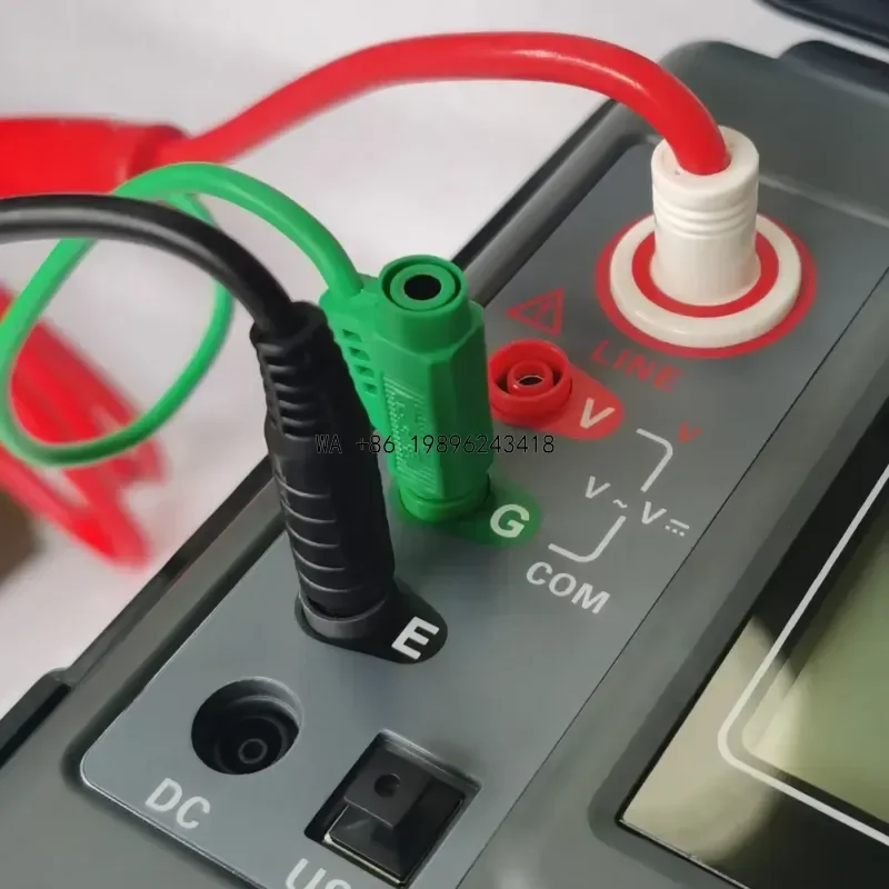Wmwmnu for VLUUKE 10kV Digital Insulation Resistance Tester Megohmmeter High Voltage Insulation Resistance Meter