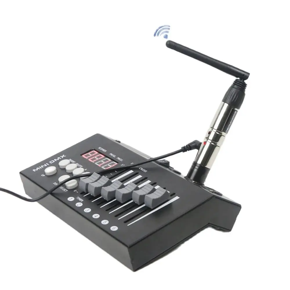 2.4G Wireless Dmx XLR Transmitter Receiver Controller DJ Lights Stage Lighting Effect Professional Control System