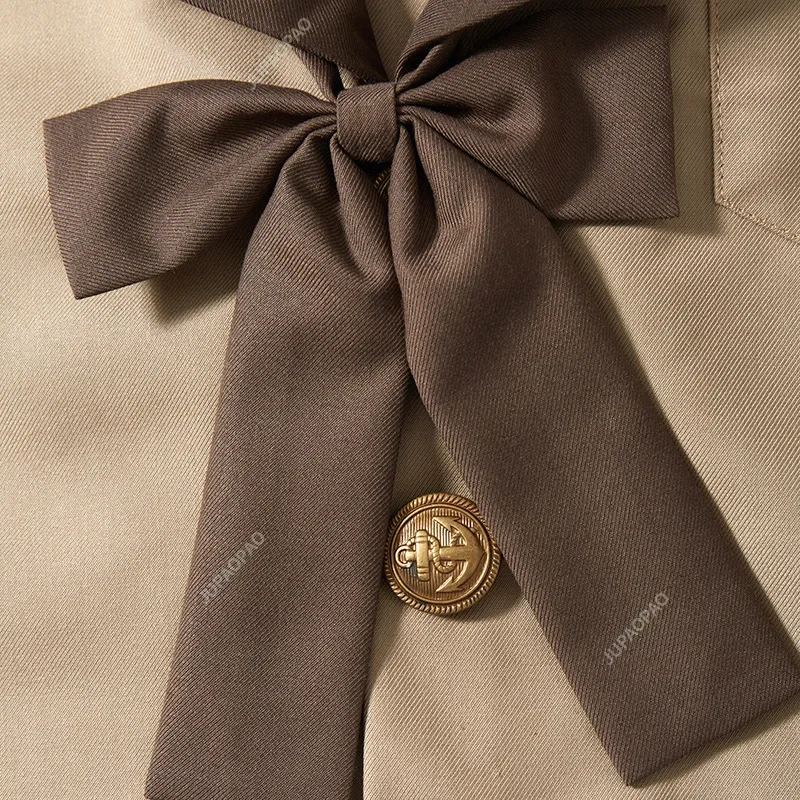 HN8 Японская модная школьная форма Мягкая девушка JK Униформа Студенческая юбка Девушка Чай с молоком Коричневый Темно-синий ветровой костюм моряка Плиссированные лыжи) 4Dc