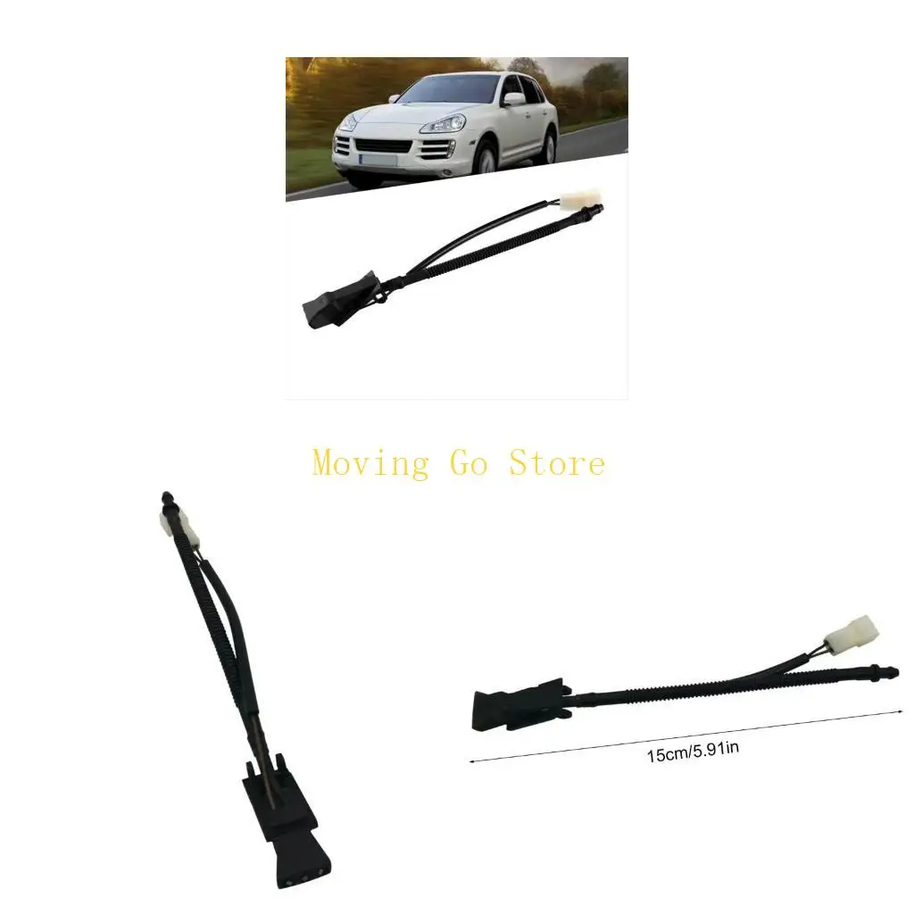 

B5XD Car Front Windshield Washer Nozzle 95562807703 for 9PA 9PA1 2007-2010 Hood Windscreen Water Jet Replacement Part