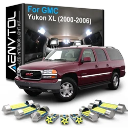 AENVTOL 10pcs Canbus LED Interior Lights For GMC Yukon XL 1500 2500 2000 2001 2002 2003 2004 2005 2006 Car Accessories No Error