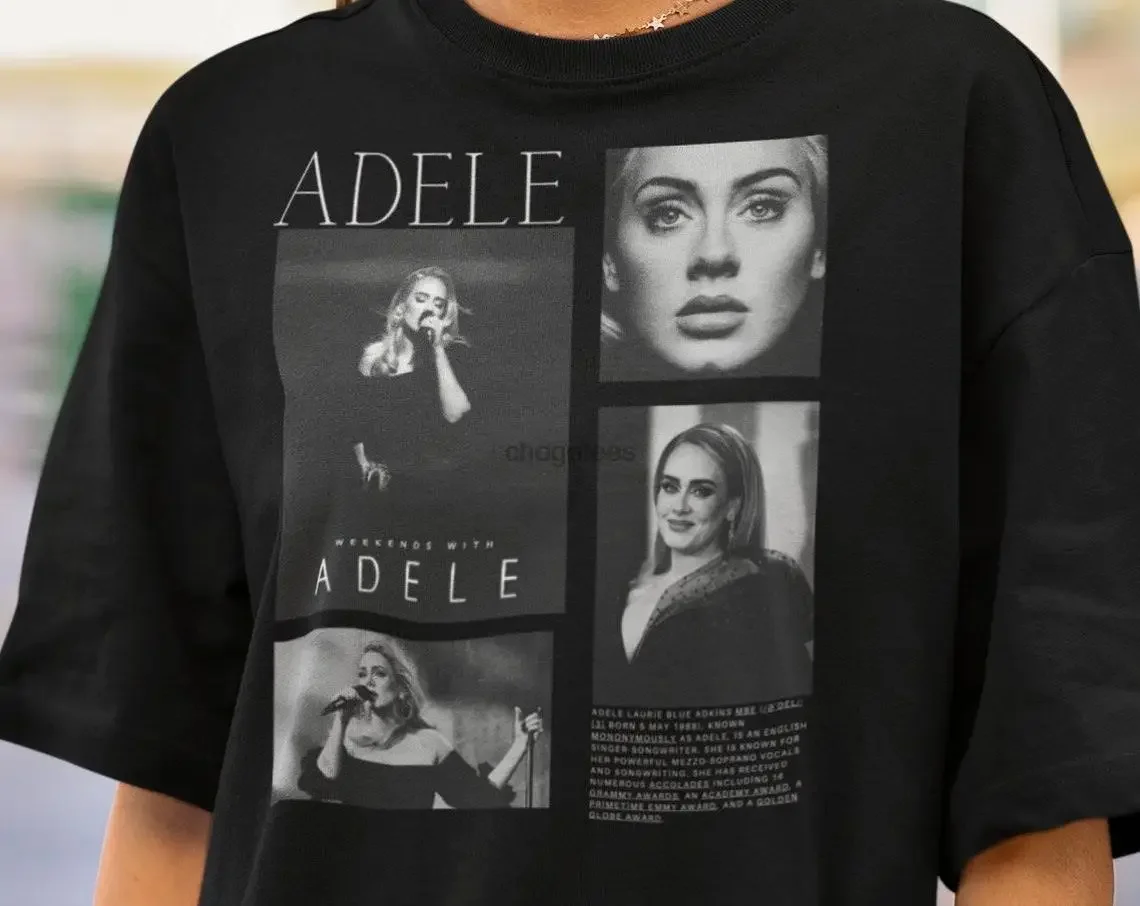 Limited Adele Vintage T-Shirt Gift For Women and Man Unisex  T-Shirt