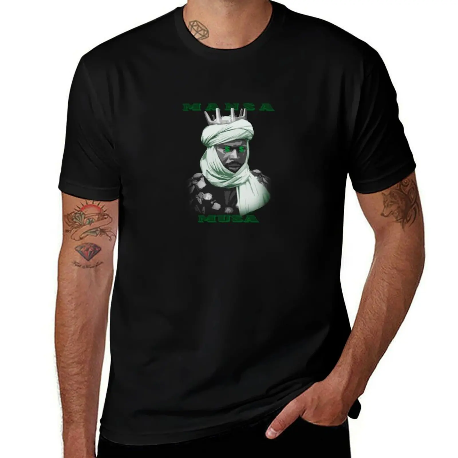 

Mansa Musa T-Shirt man graphic t shirt t shirt man luxury T-Shirt