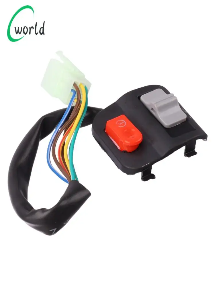 مفاتيح تحكم المقود لياماها دراجة كهربائية سكوتر إشارة الكهربائية الضباب ضوء القرن على الخروج زر التبديل #4