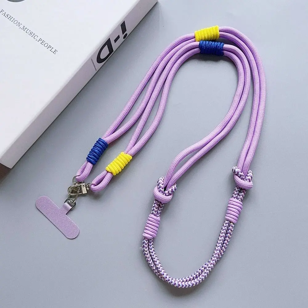 

Chain Rope Mobile Phone Back Clip Holder Bowknot Back Clamp Phone Back Clip Bracket Adjustable Rope Endant Decor