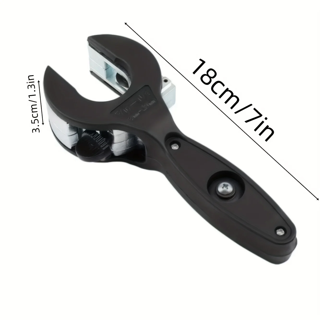1 Piece Ratchet Tube Cutter 8-29mm + 2 Blades, Large-Scale Adjustment 8mm-29mm Pipe Cutting Tool Professional Cutting Tool