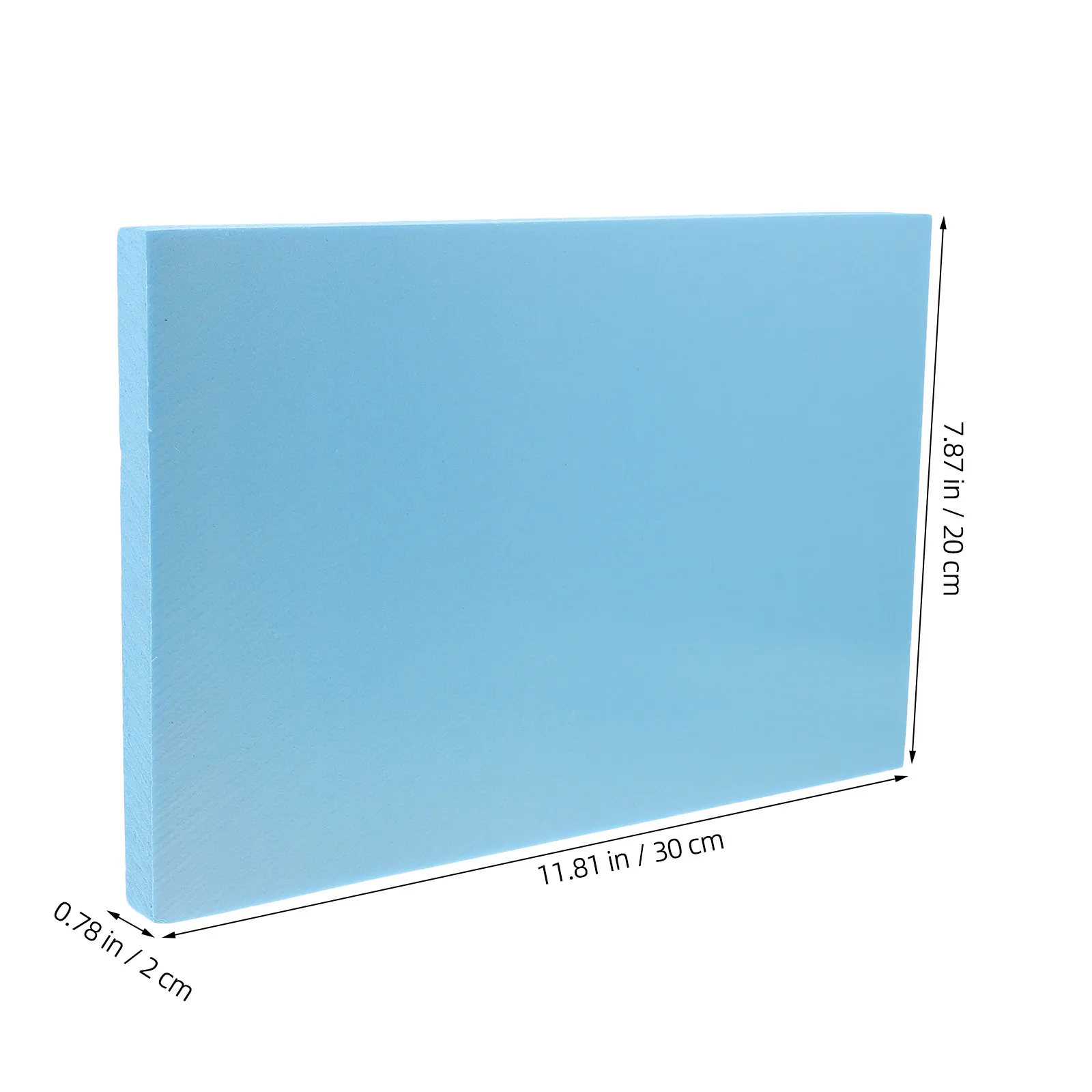 2Pcs High-Density Polyurethane Foam Sheets Long-Lasting Foam Padding Inserts for Cases Toolboxes Shoes Moving Packing view 2