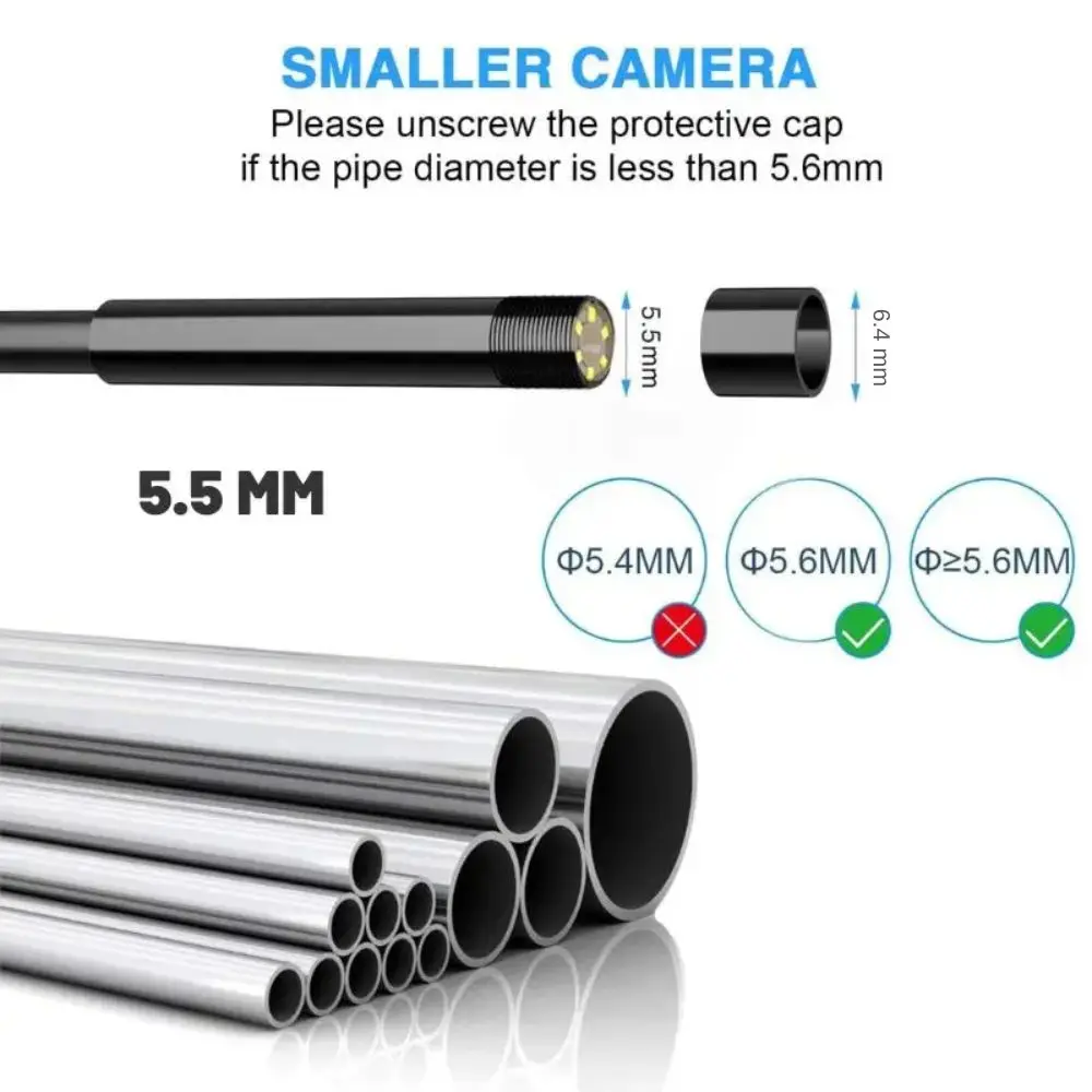 Set di tappi protettivi per specchietto retrovisore laterale con magnete a gancio per accessori per periscopio per fotocamera endoscopio con