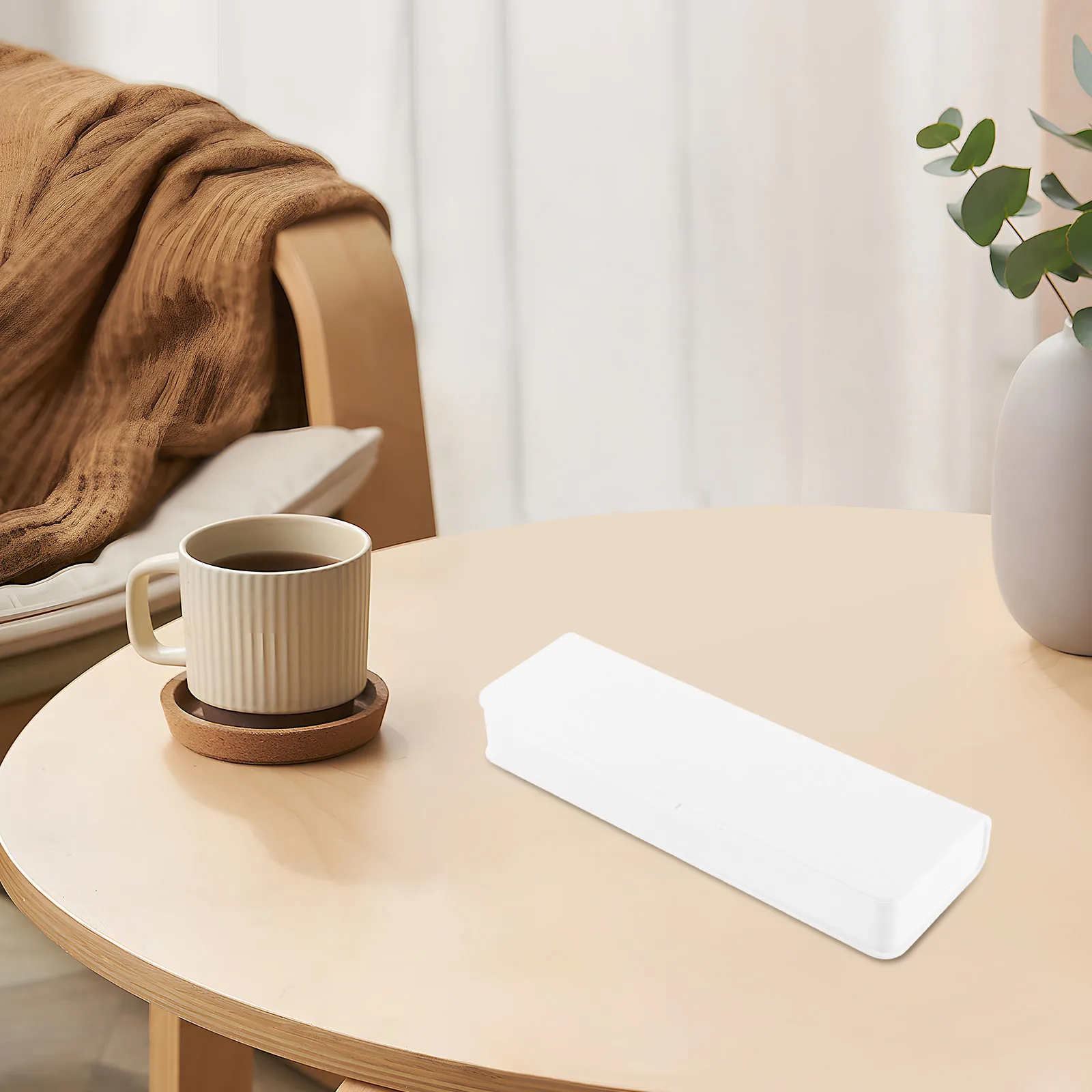 

4Pcs Sturdy Pencil Case Organizer Snap Lock Closure Portable Lightweight for Office School Desk Drawer Organization