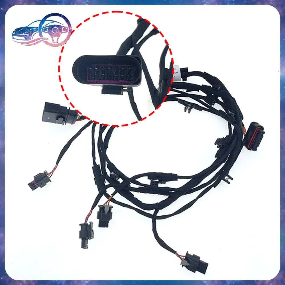 83A971085 Q Front Bumper Radar Sensor Wiring Harness For Audi Q3 F3 Parking Sensor Cable Loom PDC Wire 83A971085Q Auto Parts83A9