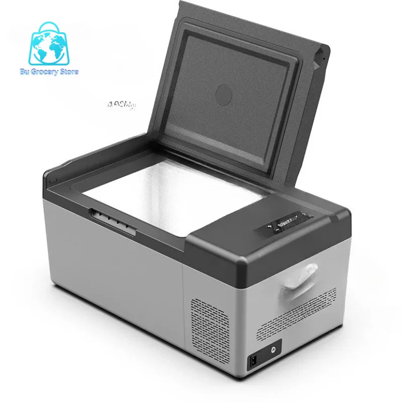 Car Refrigerator Compressor Cooling 15L/20L Dual-Use for Home and Vehicle 12V/24V Freezing & Refrigeration Compact Icebox