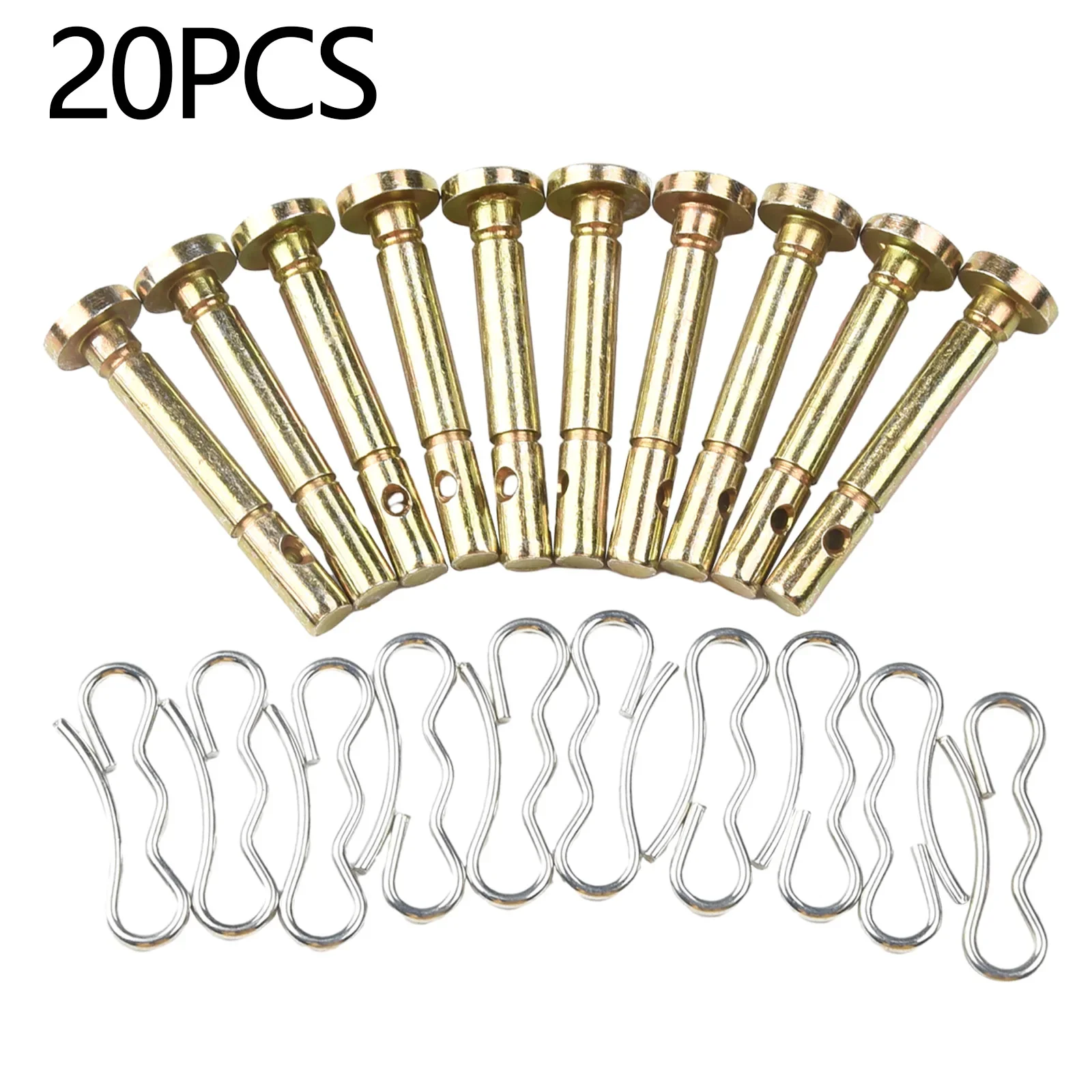 /10 /20 /Pcs Metal Shear Pins And Cotter Pins Set For 738-04155 Snowblower Replacement Parts Garden Power Equipment Accessories