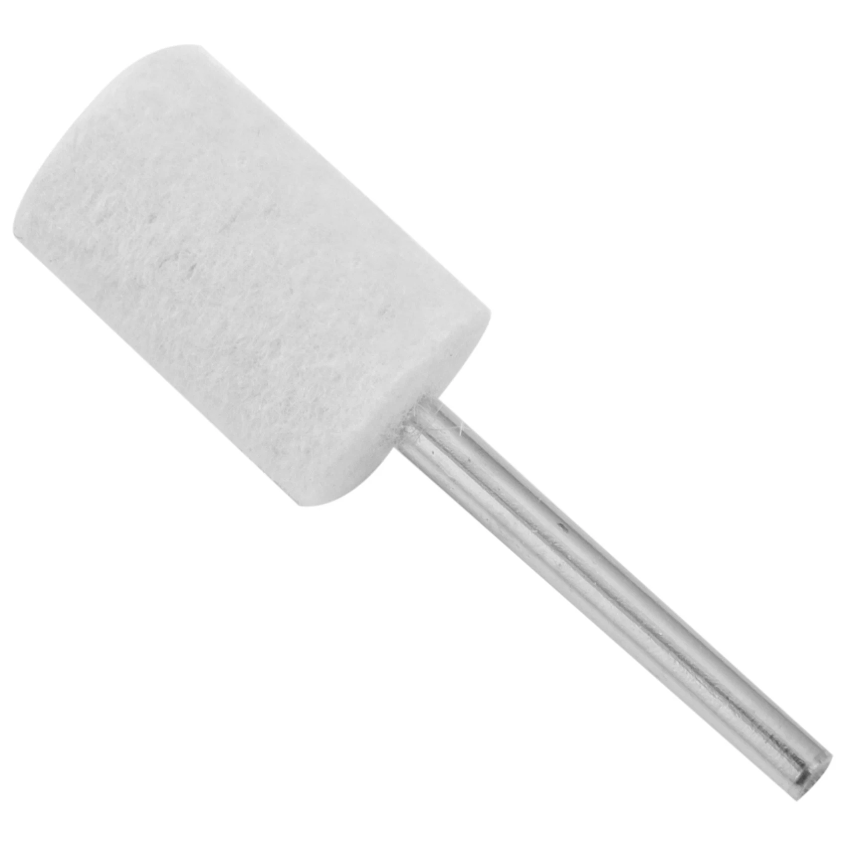

KYCOR-80Pcs Wool Felt Mounted Mandrel Polishing Buffing Wheels Grinding Bits 1/8 Inch Shank
