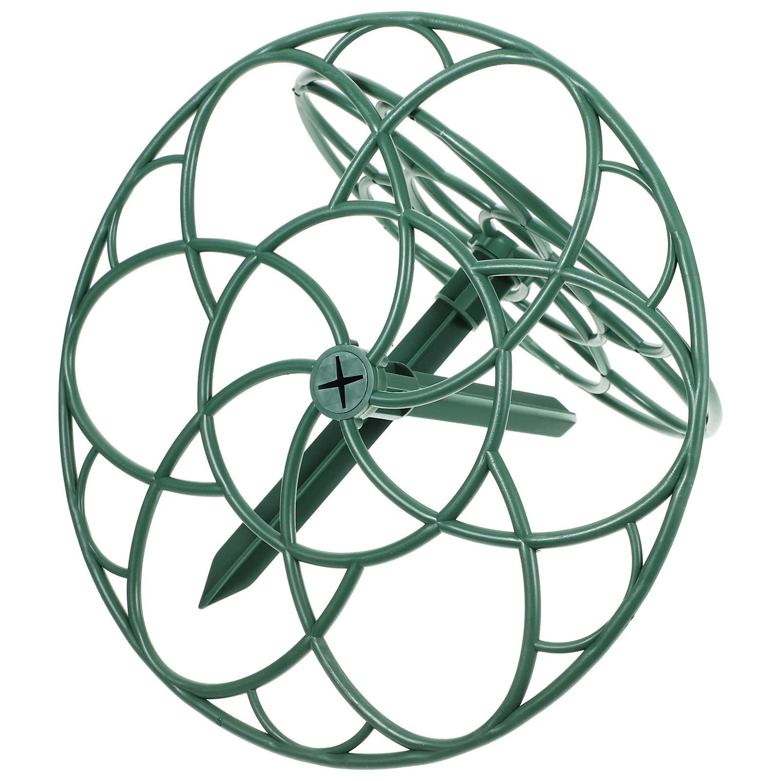 

2pcs Sunflower Flower Support Rack Lollipop Climbing Vine Shape Plants Shaping Stand Gardening Supply Durable Green Plant