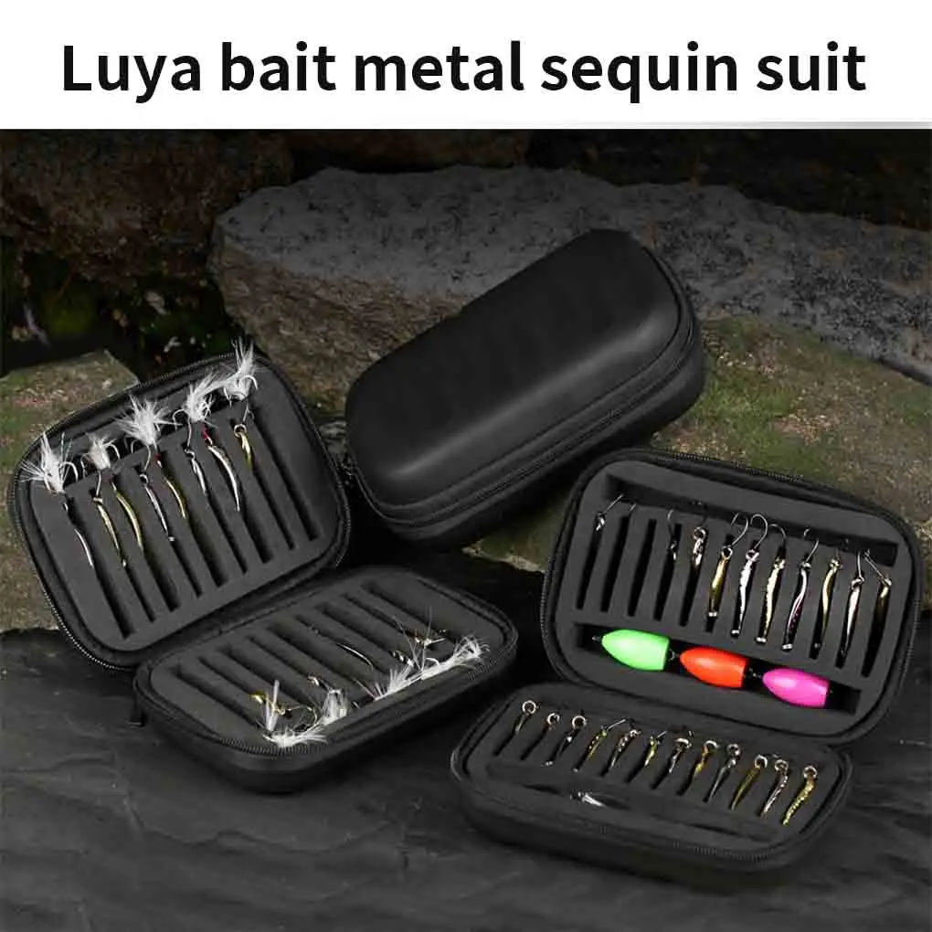 

Металлическая сумка с блестками, несколько долговечных снастей, сумка для хранения, прочный легкий набор с блестками, оборудование, товары