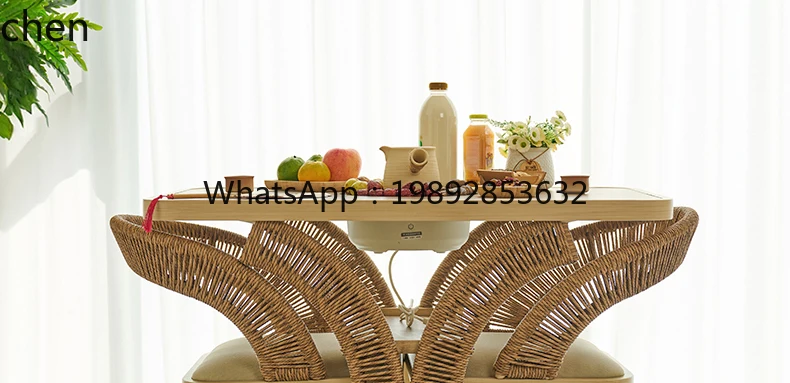 combination stove making tea Internet celebrity leisure multi-functional electric ceramic stove coffee table chair