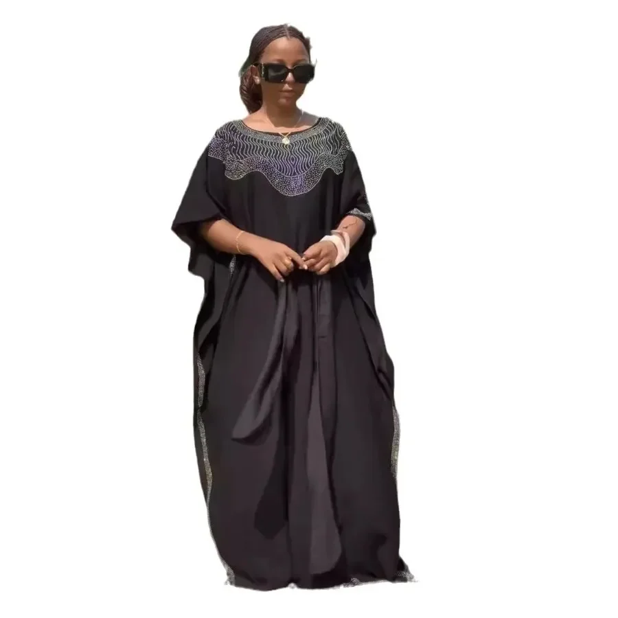 Abayas for Women Dubai Luxury 2024 African Muslim Fashion Dress Caftan Evening Party Dresses Boubou Robe Outfits Africa Clothing