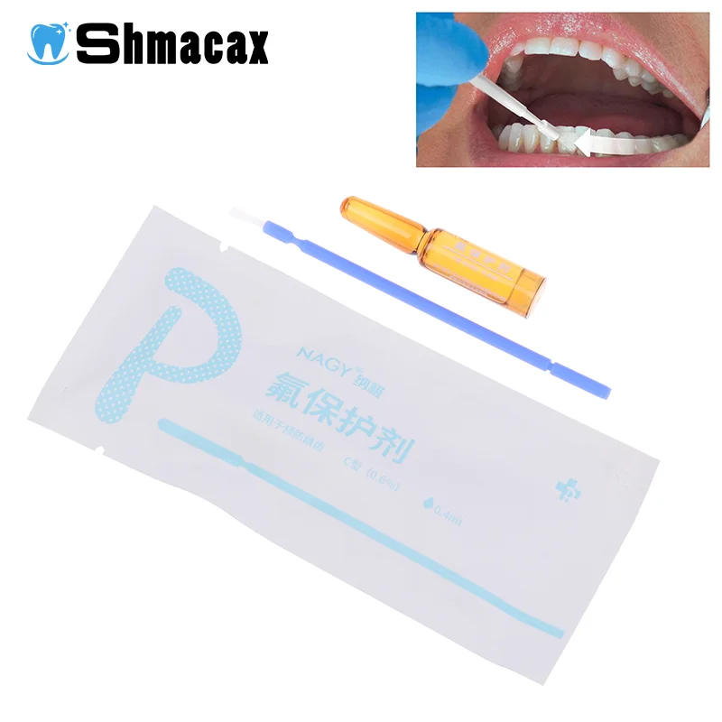 

Dental Fluoride Varnish Gel 0.4ml Fluoride Coating For Teeth Oral Care Products Children's Caries Protection Dental Tool