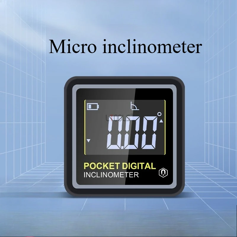 

360 ° Инструменты уровня цифрового инклинометра с автоматическим откидным дисплеем ± 0,1 ° Прецизионный миниатюрный измеритель наклона, угловой искатель IP54, водонепроницаемый