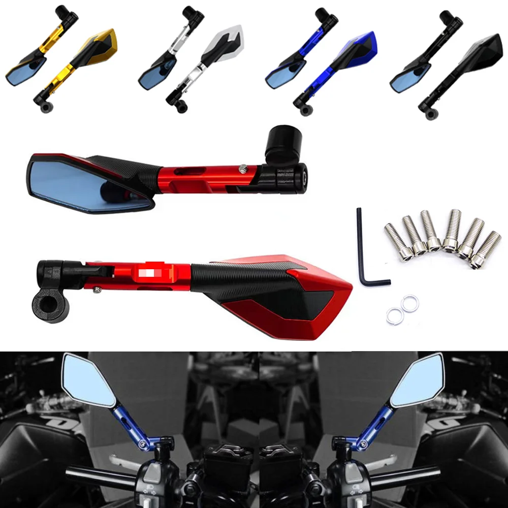 Universal Motorcycle mirror CNC side Rearview for KTM 250 390 200 690 125 DUKE 990 SUPER DUKE R 790 1290 DUKE