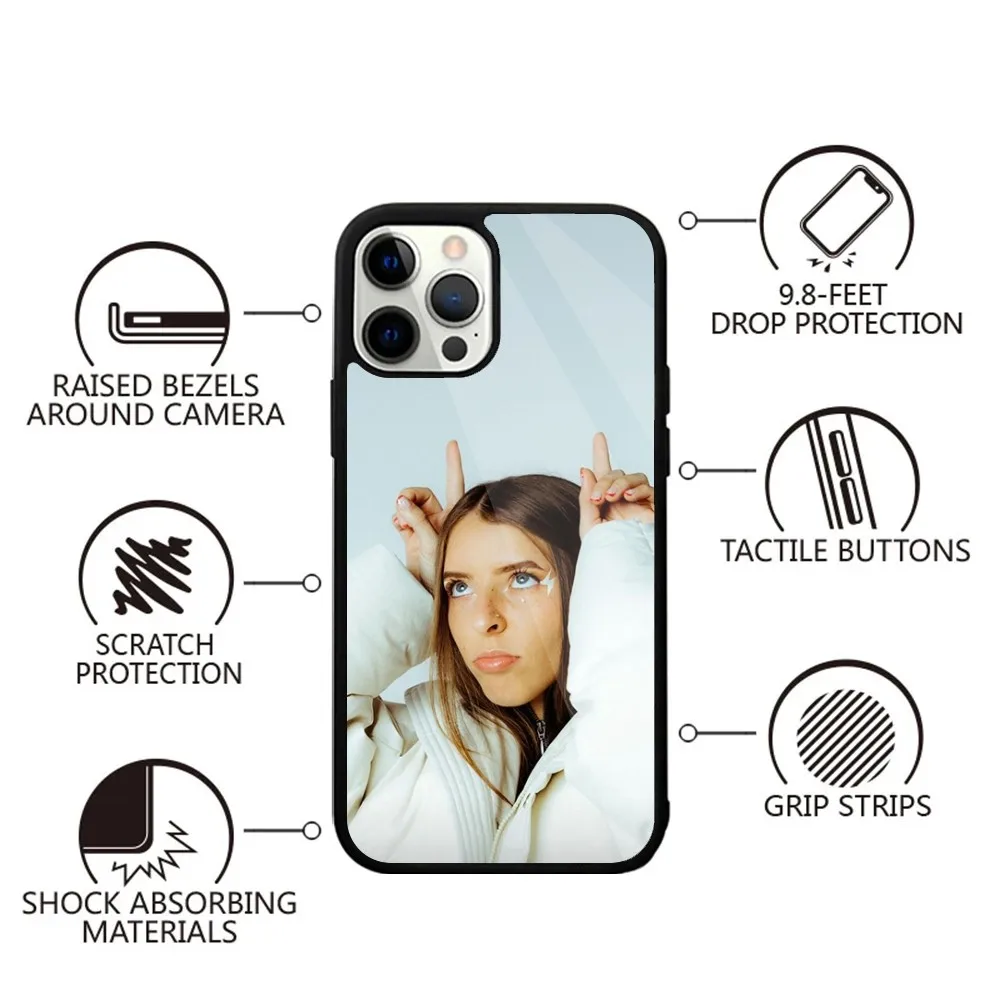 Singer Y-Young Miko Phone Case For iPhone 16,15,14,13,12,11,Plus,Pro,Max,Mini Magsafe Magnetic Wireless Charging