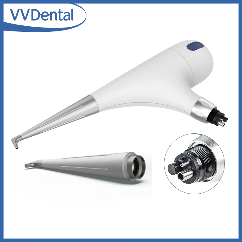 

2/4 Holes Dental Air Polisher Dental Spray Jet Airflow Teeth Whitening for Oral hygiene Cleaning Dentist Sandblasting Gun