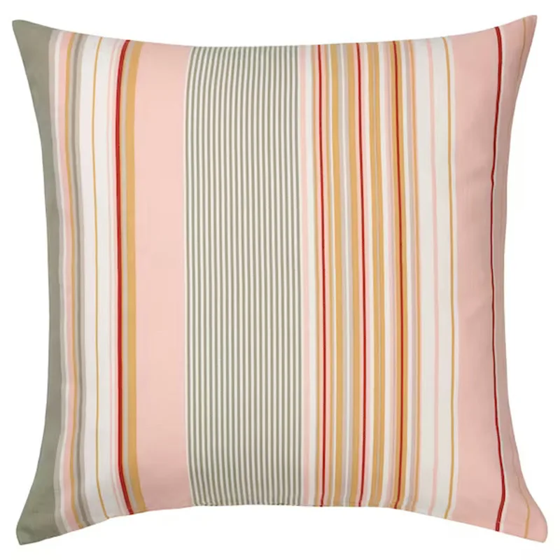 INS Style Simple Abstract Line & Geometric Color Block Pillow Cover, Digital Printed Cushion Cover for Home Sofa Bed Decor